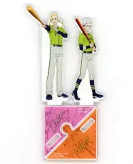 【中古】アクリルスタンド・アクリルパネル 龍宮寺堅＆三ツ谷隆 アクリルスタンド 「東京ヤクルトスワローズ×東京リベンジャーズ コラボオンラインくじ」 B-2賞