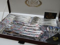 【未使用品】ステンレス マーシャン・エクシブル スプーン フォーク セット 25P