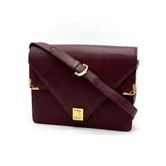【中古】良品 Cartier カルティエ マストライン レザー ショルダー バッグ eY08119N