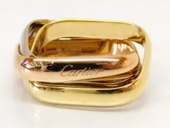 Cartier トリニティリング スリーカラーゴールド　52 楽天市場】【ジュエリー】Cartier カルティエ トリニティ スリー