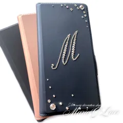 在庫処分 xperia10IV Bijouイニシャル 手帳ケース スマホケース  Xperia10IV Xperia1IV Galaxy A53  ケース 手帳型 カバー カード入れ TPU ソフトケース シンプル 耐衝撃 マグネット スタンド