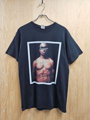 【US古着】FRUIT OF THE LOOM  2PAC Rapper T-shirt | フルーツオブザルーム ２パック ラッパー ヒップホップ プリント 半袖 Tシャツ ブラック M