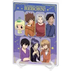 【中古】アクリルスタンド・アクリルパネル 21.コマ割りデザイン(描き下ろしイラスト) アクリルアートボード(A5サイズ) 「家庭教師ヒットマンREBORN!」