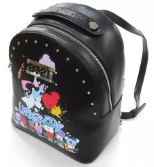 [중고] 잡화 배낭 블랙 [BT21 Collection meets SAMANTHAVEGA(사만사베가)]