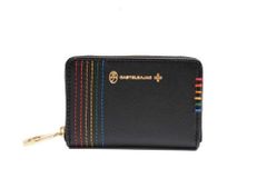 新品 ショッパー袋付き CASTELBAJAC カステルバジャック シェスト コインケース 027601 ブラック ユニセックス バジャック ゴルフ レザー  本革 小銭入れ