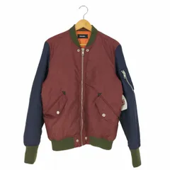 ディーゼル DIESEL マルチカラーフライトジャケット MA-1 パラシュートジャケット メンズ import：M のサムネイル