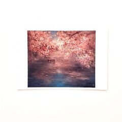 ｢Close to you ～ 春｣ Yumi Kohnoura作 オリジナル・ポストカード 絵はがき 桜