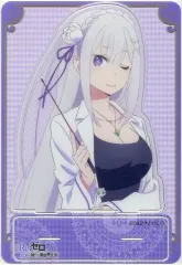 【中古】アクリルスタンド・アクリルパネル エミリア アクリルスタンド 「Re：ゼロから始める異世界生活 当りつきメタルチャームくじ」 あたり景品