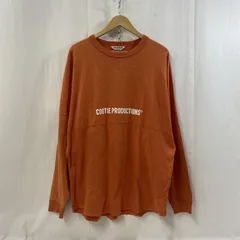希少ブラウン、バックプリント】cootie長袖Tシャツ古着ストリート野村訓一