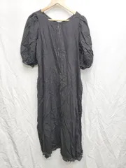 ◇ CIAOPANIC TYPY チャオパニックティピー カットオフ 半袖 膝下丈 ワンピース サイズONE ブラック レディース P  【1408200049826】