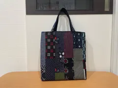久留米絣　ハンドバッグ