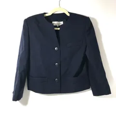 Christian Dior ベロア キルティングノーカラークロップドジャケット
