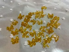 ネイルパーツ☆デコパーツ蝶々50個