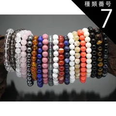 種類7：石の種類/ラピスラズリ8mm 送料込！全20種類お試し8mmブレスレット/天然石