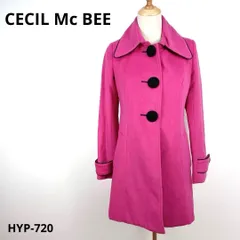 CECIL Mc BEE セシルマクビー ロングコート ウール アンゴラ混