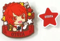 【中古】バッジ・ピンズ(キャラクター) 一十木音也 ラバーピンズセット(2個組) 「一番くじ うたの☆プリンスさまっ♪マジLOVE2000%」 J賞