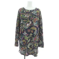 ミッソーニ MISSONI 総柄 ニット チュニック 長袖 42 マルチカラー /ES ■OSのサムネイル