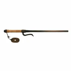 十手　武具 楽天市場】☆尾形刀剣 指揮用十手 長谷川平蔵モデル 房紐付 黒紐