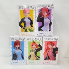 【瀬戸店】未開封 五等分の花嫁 Coreful フィギュア 制服ver. Renewal 5点セット【720-2835】