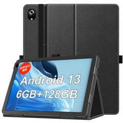 【在庫処分】タブレット 手帳型 キズ防止 耐衝撃 PUレザー 10インチ 10インチ 10.1インチ 8コアCPU ケース ケース ブラック C108/C107/OC101 HiGrace/FancyDay/HotLight/Velorim/Cheerjoy/