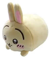 【中古】ぬいぐるみ うさぎ 寝そべりぬいぐるみ 「ちいかわ×MINISO」 中国限定