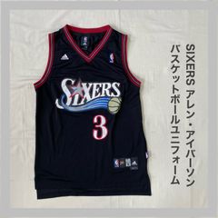 adidas　アディダス　NBA　アレン・アイバーソン　３番　アイバーソンモデル　00ｓ　バスケ　バスケットボール　タンクトップ　ノースリーブ　ジャージ　ゲームシャツ