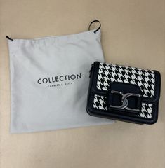Lumignon ルミニョン houndstooth 2way bag ブラック - メルカリ