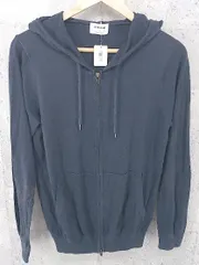◇ PLST プラステ 長袖 ジップアップ パーカー M ネイビー *  【1002799894586】のサムネイル