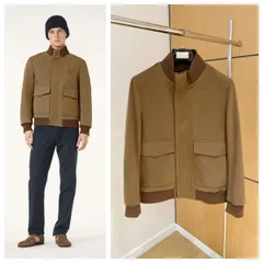 ロロピアーナ　リネン ブルゾン ロロピアーナ リネン ブルゾン セール】 カシミヤジャージー