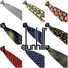 ダンヒル dunhill ハイ ブランド ネクタイ 古着 アクセサリー 小物 ワンポイント スーツ プレゼント ビンテージ VINTAGE 高級 総柄 シンプル 高級感 2025 S  p10/