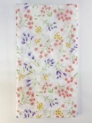 ダブルガーゼ手ぬぐい 【花畑 ピンク】和晒しガーゼ おまとめ買いがお得 汗取り 薄い ご旅行にも 出産祝い 沐浴 新品未使用品 日本製