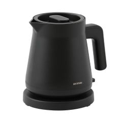 1250W スピード沸騰 空焚き防止 800ml 自動電源オフ 安心安全 電気ケトル シンプル お手入れ簡単 【転倒湯漏れ防止】アイリスオーヤマ ブラック ABKT-800-B