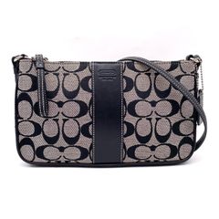 COACH コーチ シグネチャー キャンバス アクセサリーポーチ