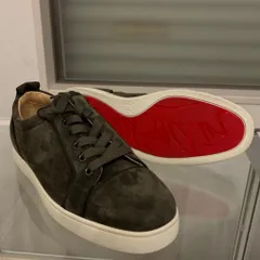 《クーポン配布中》【新品未使用】【EU42/27.0】クリスチャンルブタン スニーカー スエード【Christian Louboutin】