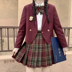 リボン ブレザー 女子高生 制服 スカート チェック セット JK 学生 スクール コスプレ ファッション レディース ブラッククイーン女子高生 制服 高校制服 5点セット 学生服 セーラー服 JK制服 ジャケット お揃い 卒業式スーツ