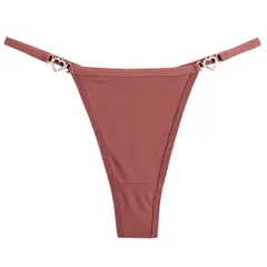 Tバックショーツ レディース シンプル 無地 ハートチャーム付き 両サイドアクセ ランジェリー セクシー 下着 インナー パンティー 単色 黒 白 茶 赤  rt-035