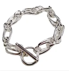 【即納】チェーンブレスレット　重厚感