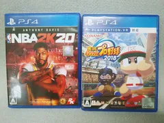 PS4 2個セット 実況パワフルプロ野球2018 / NBA2K20 プレイステーション4 ソフト ディスク
