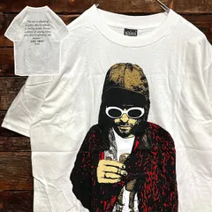 カートコバーン ニルバーナ NIRVANA 白 バンド Tシャツ tee ティーシャツ ロック ツアー ライブ デザイン 両面 プリント 派手 奇抜 古着 ビンテージ vintage メタル ラッパー アーティスト   1980 p20/