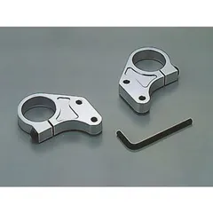 φ36フォーク用 アンダーブラケット(シルバー) ｜ハリケーンのサムネイル