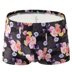 ボクサー パンツ 男性下着 メンズ  メンズ下着 セクシー プリント ツルツル 速乾 かっこいい おしゃれ  シンプル 快適 柄物 スポーツ 大きいサイズ ms-014