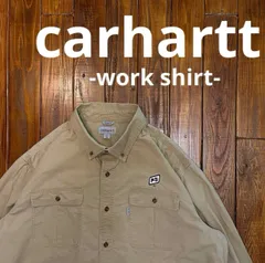 一点物！！【carhartt カーハート】企業系　ワークシャツ　2XL