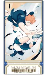 【中古】キャラカード 1.日向翔陽＆影山飛雄 「ハイキュー!! ビジュアルクリアチケット」