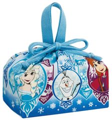 【人気商品】ディズニー 日本製 アナと雪の女王25 子供用 巾着袋 女の子 お弁当 KB769023 スケーター(Skater)