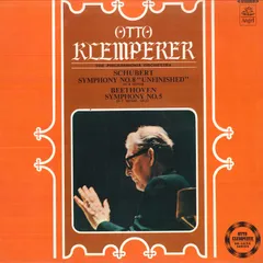 LP Otto Klemperer, Philharmonia O Schubert: Synphony No. 8 unfinished / Beethoven: Sy AA8081 ANGEL /00400