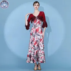 新品 未使用 練習着に最適 ダンスパーティにもオススメなワンピース！スタンダード向き！