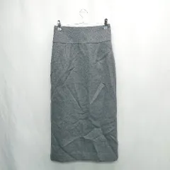 ◇ Θ JOURNAL STANDARD L'ESSAGE ロング丈 タイト スカート サイズ36 グレー レディース E  【1502180041327】