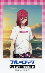 【中古】キャラカード 千切豹馬(等身) 「ブルーロック in SWEETS PARADISE トレーディングフォト風ブロマイド」