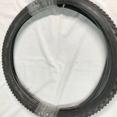 【訳ありタイヤ・チューブ各2本セット】 自転車 タイヤ 26インチ ブロックタイヤ チューブ 英式 バルブ SR089 26×1.95 H/E 黒 ペア巻