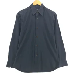 古着 90~00年代 アニエスベー agnes b. 長袖 コットンシャツ メンズS相当 ヴィンテージ/eaa565356